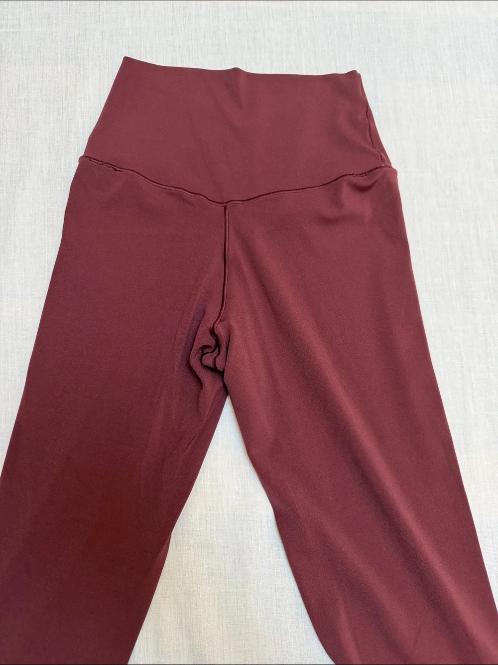 OFFLINE By Aerie Real Me Flare Hi-Rise Leggings Yoga Pants Cool Berry